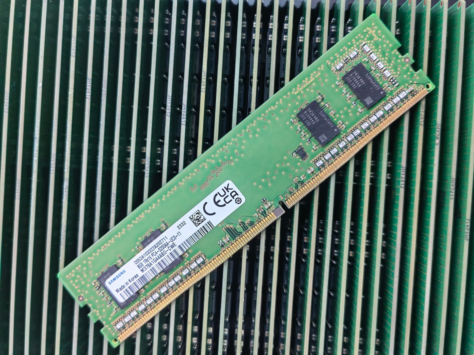 RAMSA ラムサ SW-A80 SAMSUNG 8GB DDR4 3200 Desktop DIMM RAM 1Rx16 PC4-25600
