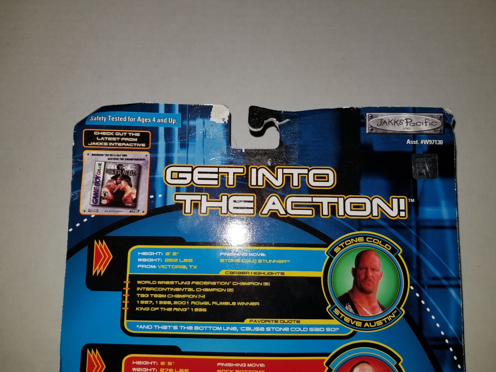 WWF Ringside Rebels THE ROCK 12