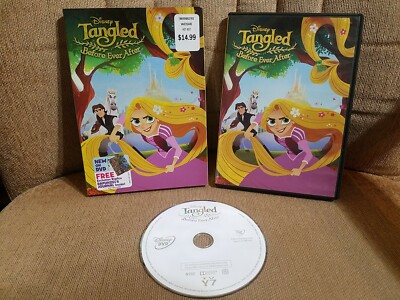 Disney Tangled Before Ever After (DVD, 2017) Mandy Moore Zachary Levi