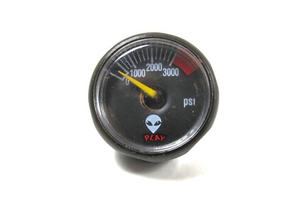 INVERT 0-6000 PSI MICRO GAUGE BLACK HPA TANK GUERILLA FIRST STRIKE 3000 4500 