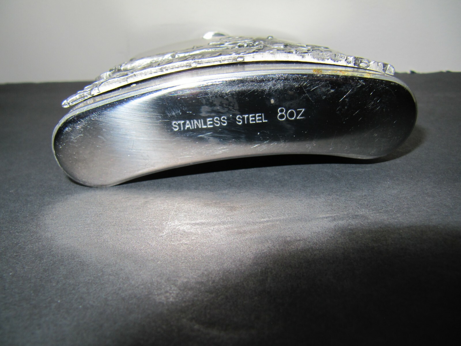 FLASK 8 oz  Stainless Steel - Motorcycle - A Way Of Life