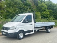 2019 69 VOLKSWAGEN CRAFTER PICK UP TRUCK 14ft ALLOY DROPSIDE BODY ULEZ