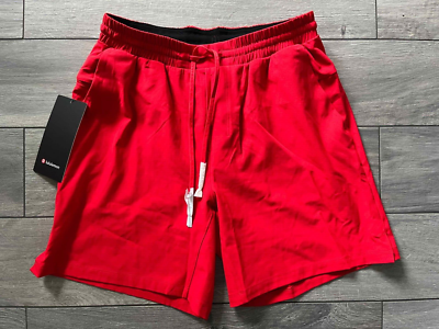 Mens red hotsell lululemon shorts