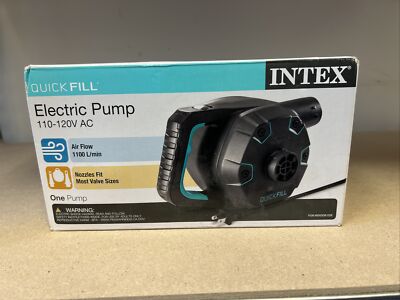 Intex quick-fill ac electric air pump 110v AC 120v AC