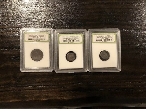 Group Lot of 30 Slabbed Ancient Bronze Coins Roman Greek and Spanish Pirate