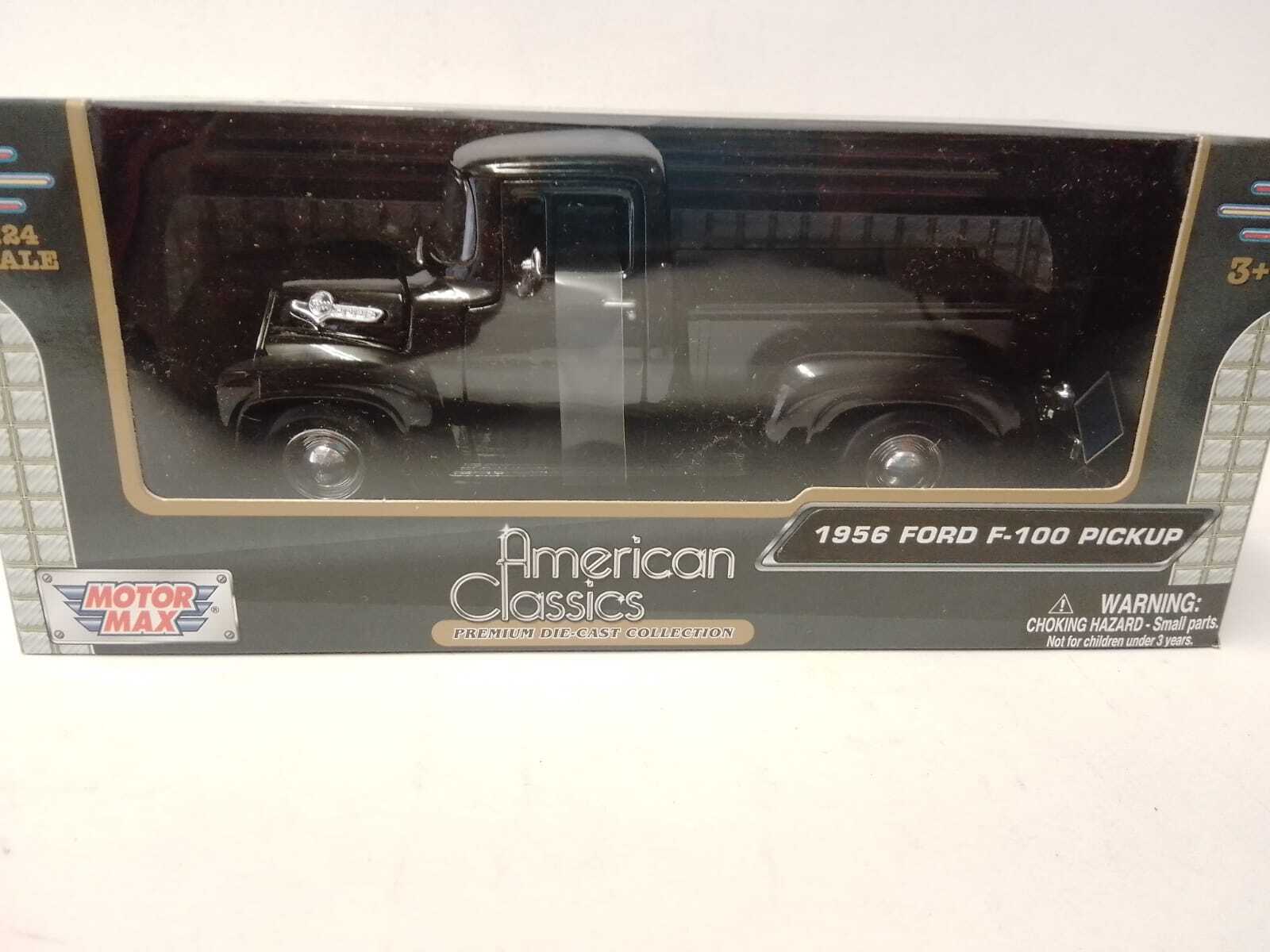 モーターマックス AC1/24 1956 F-100 MATTE BLACK モーターマックス AC1/24 1956 F-100 MATTE BLACK