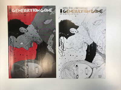 Generation Gone #4 Cover B And C Set Walking Dead Tribute 1st Print Image
