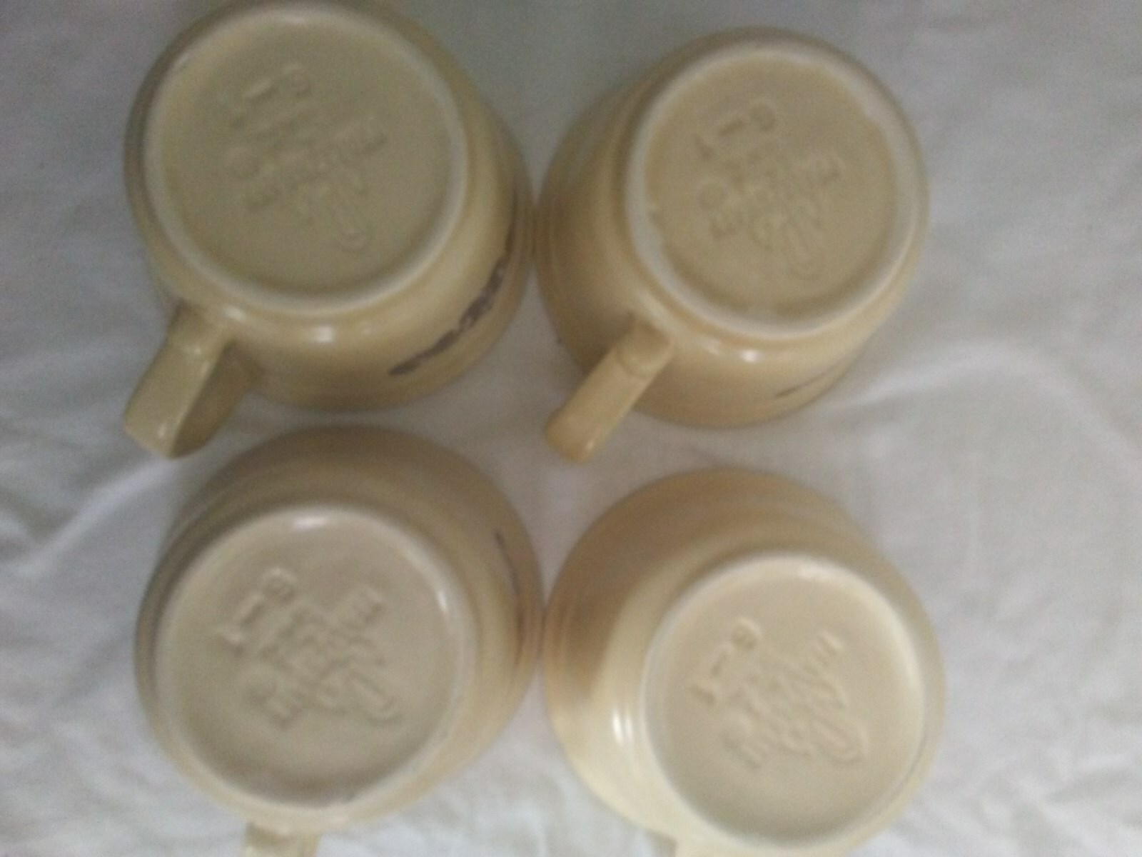 vintage pfaltzgraff cups tea or coffee good condition no chips. (C)