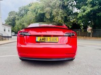 Tesla Model 3 Long Range 2021 Red Automatic Electric