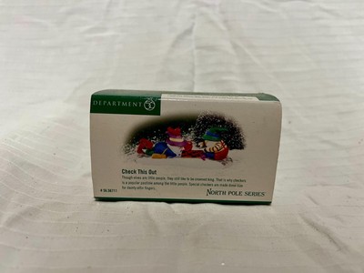 Department 56 Christmas Village ''Check This Out #56.56711