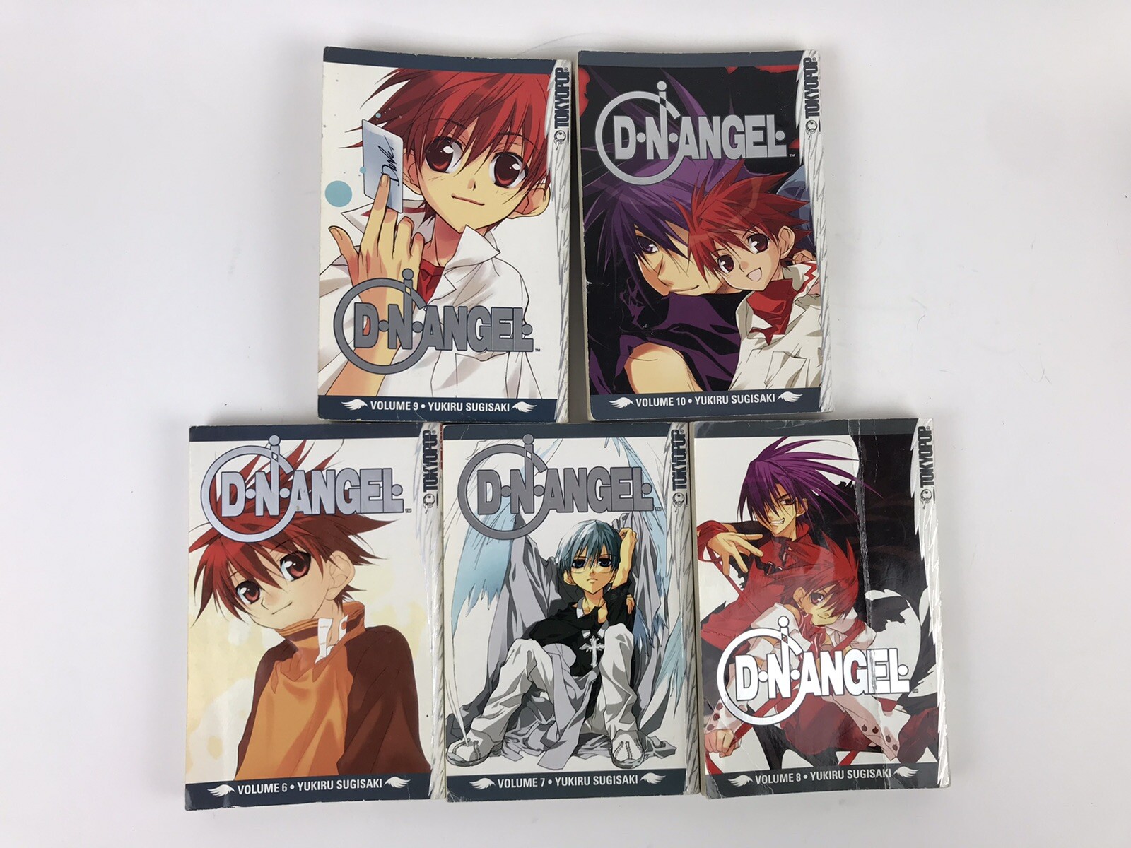 DNAngel Manga TokyoPop by Yukiru Sugisaki Volumes 2-10 & 4-5