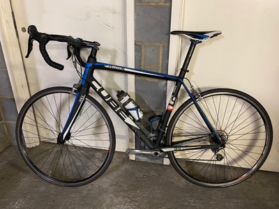 BLUE/BLACK CUBE PELOTON PRO ROAD/RACE BIKE!! 58CM FRAME - GATORSKIN TYRES!!