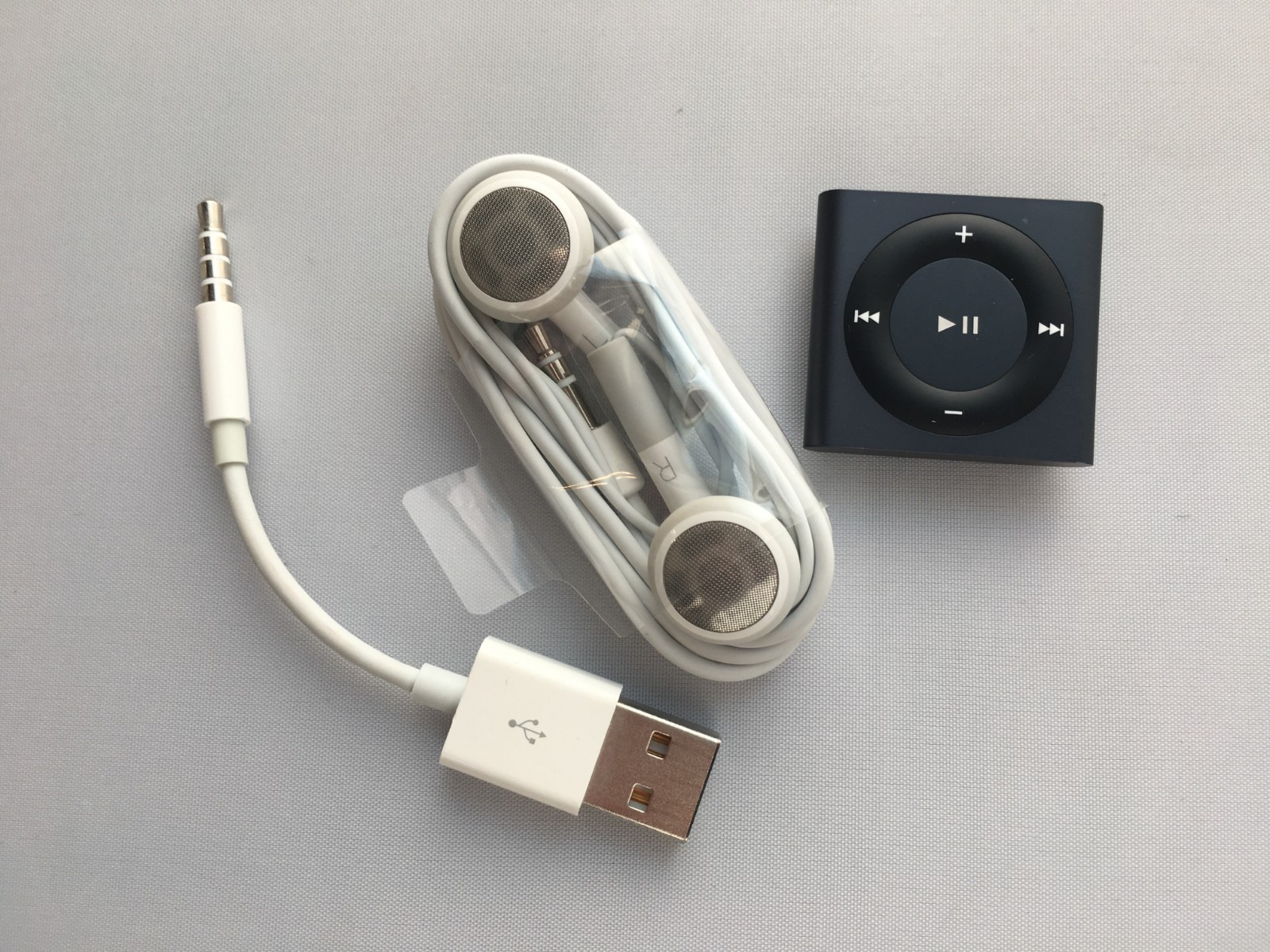 Apple iPod shuffle 4th Generation Slate (2GB) new | eBay