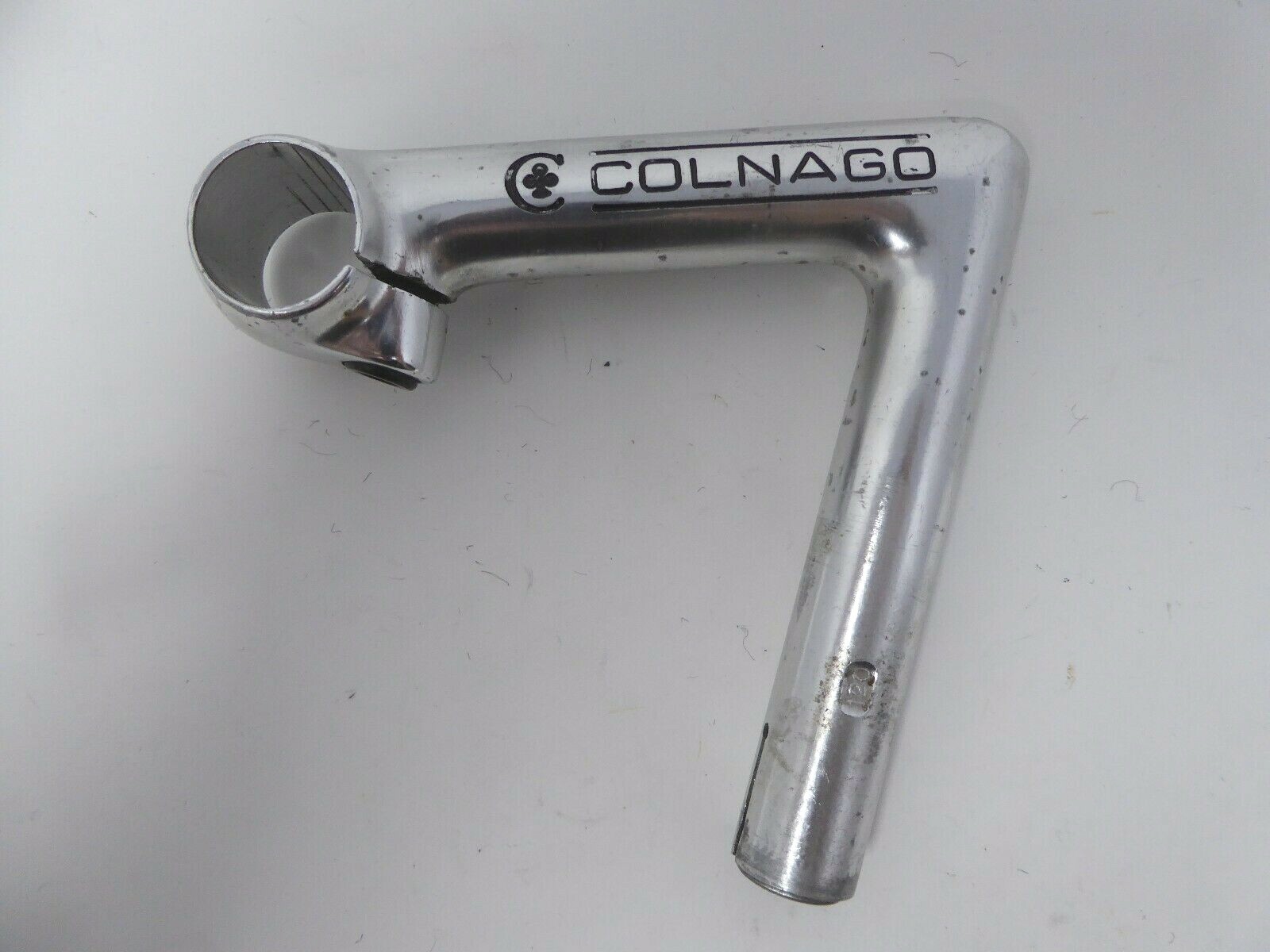 Vintage 3TTT Colnago Tricolour Panto Silver Quill Stem 125mm