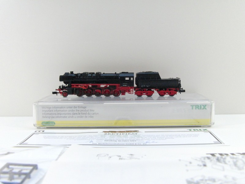 Minitrix N 12418 Dampflok Br 52 8195-1, Licht, Dss,Dc, Top In Ovp, GeprÃ¼Ft #7943