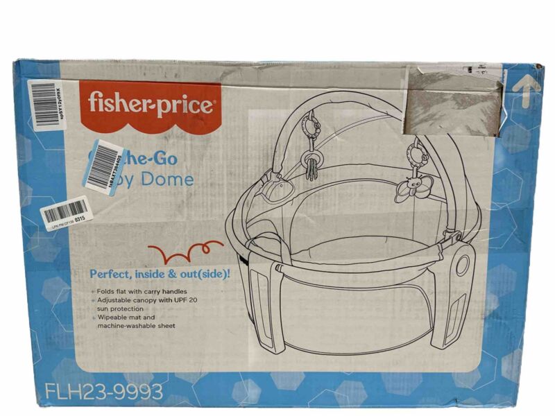 Fisher Price On The Go Baby Dome Sun Protection Foldable (FLH23 9993)