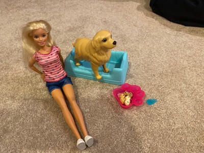 barbie pregnant dog toy