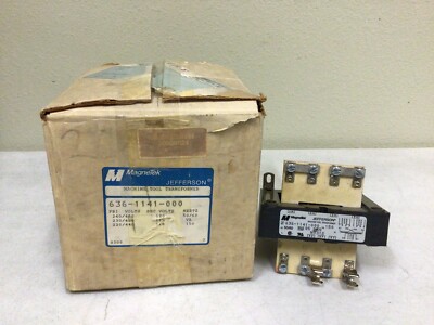 NEW, MAGNETEK 636-1141-000/636-1141 VA150 JEFFERSON MACHINE TOOL TRANSFORMER