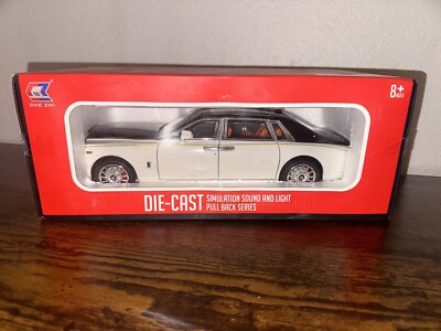 Car Phantom Alloy Model Rolls-Royce Diecast 1:18 Model Collection Kids Gift.