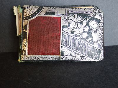 Rare 1893 Gloucester Mass Autograph Book Local Historic Names Lane Lufkin more