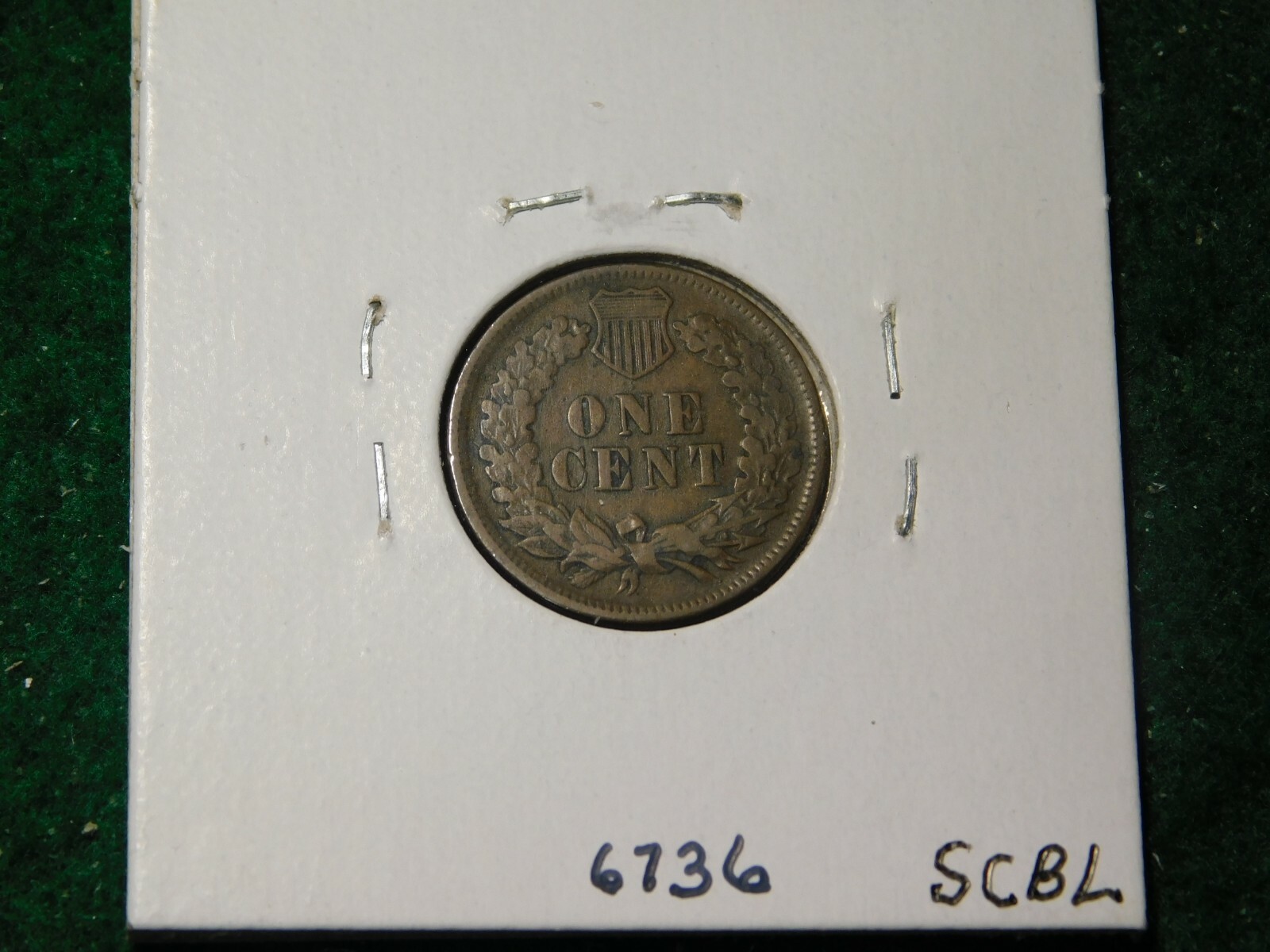 1874    Indian Head Cent