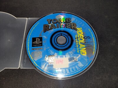 Tomb Raider Black Label Eidos Interactive Sony Playstation 1 PS1 EX+NM cond r*
