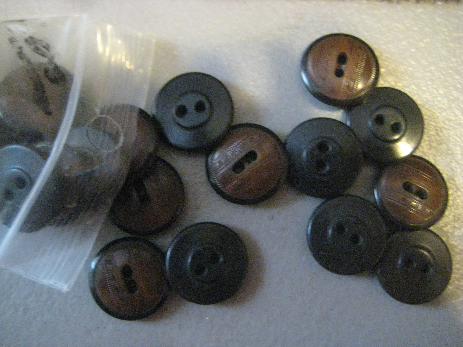 vntage old BUTTON LOT 4 pounds lbs coat uniform shirt cards metal shell plastic