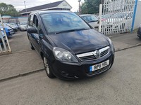 VAUXHALL ZAFIRA 1.6 EXCITE 7 SEATER - 2011 11 REG - MOT TIL APRIL 2026
