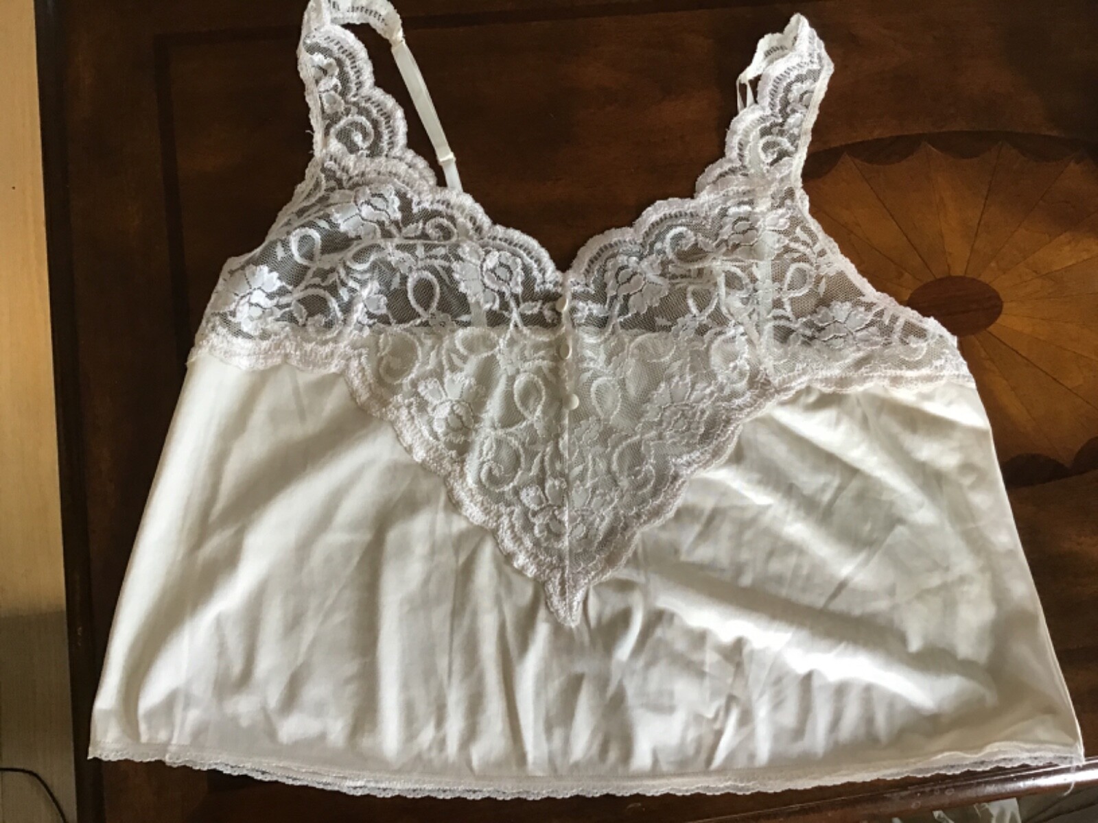 Vintage Y2k Camisole Top Babydoll Lace Sheer Cabernet