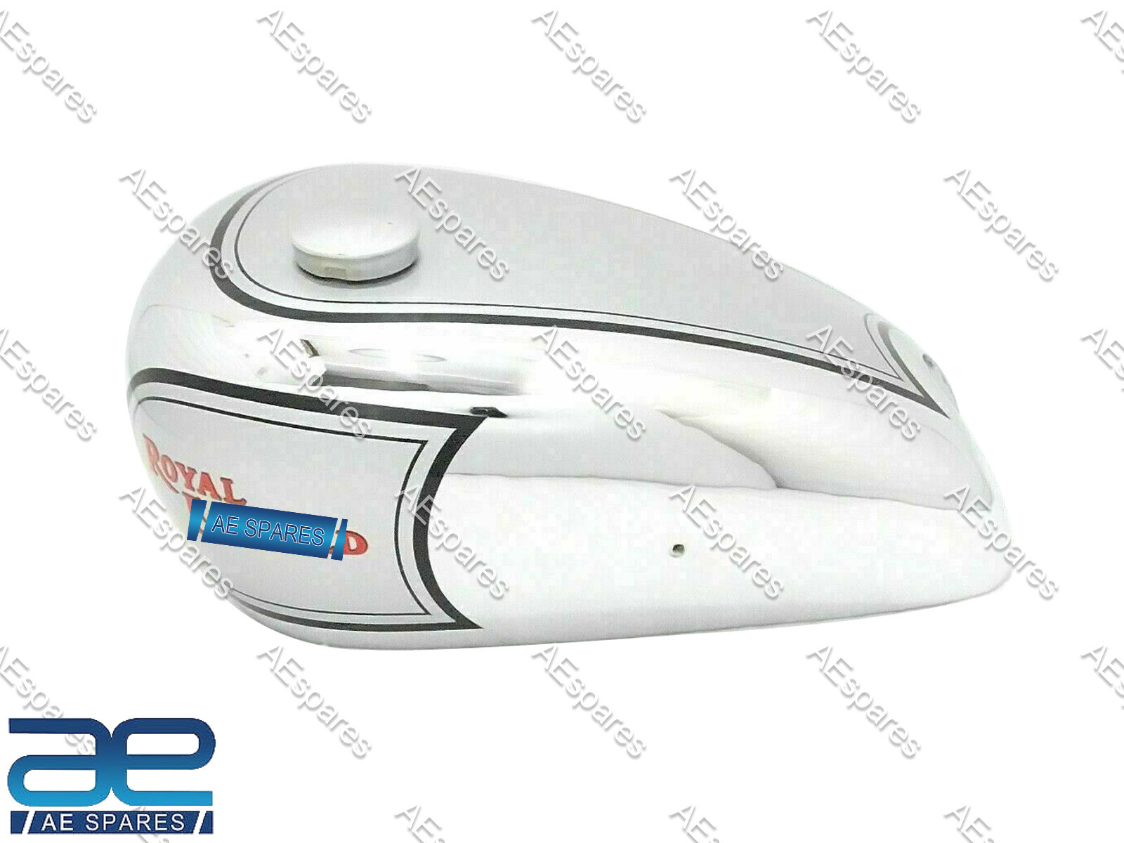 For Royal Enfield J,G Models 1946 & Onwards Fuel Gas Tank Steel Chrome & Painted