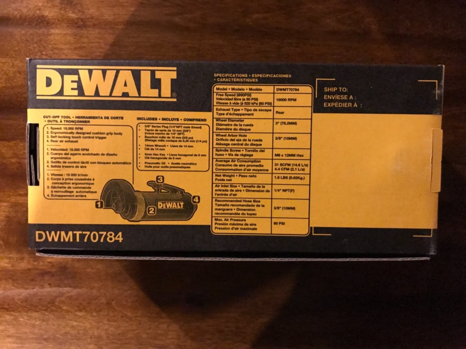dewalt cut off tool DWMT70784