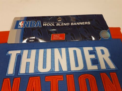 Oklahoma City Thunder Nation Basketball Big Logo Fan Banner Wimpel Fahne NBA
