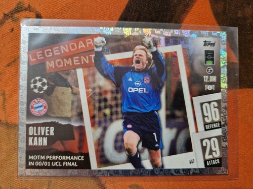 Topps Match Attax 2023/24 OLIVER KAHN Legendary Moment #447