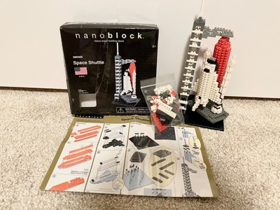Nanoblock Micro-Sized Building Blocks Space Shuttle NBH-014 100% Complete!