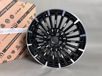 NEU&ORIG Fiat 500E Elektro ab2020 Felge 17zoll black gloss Alloy Wheel 6.5Jx17