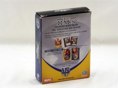 THE X-MEN TRADING CARD GAME  VS SYSTEM STARTER DECK  2-PERSON XMEN Incomplete