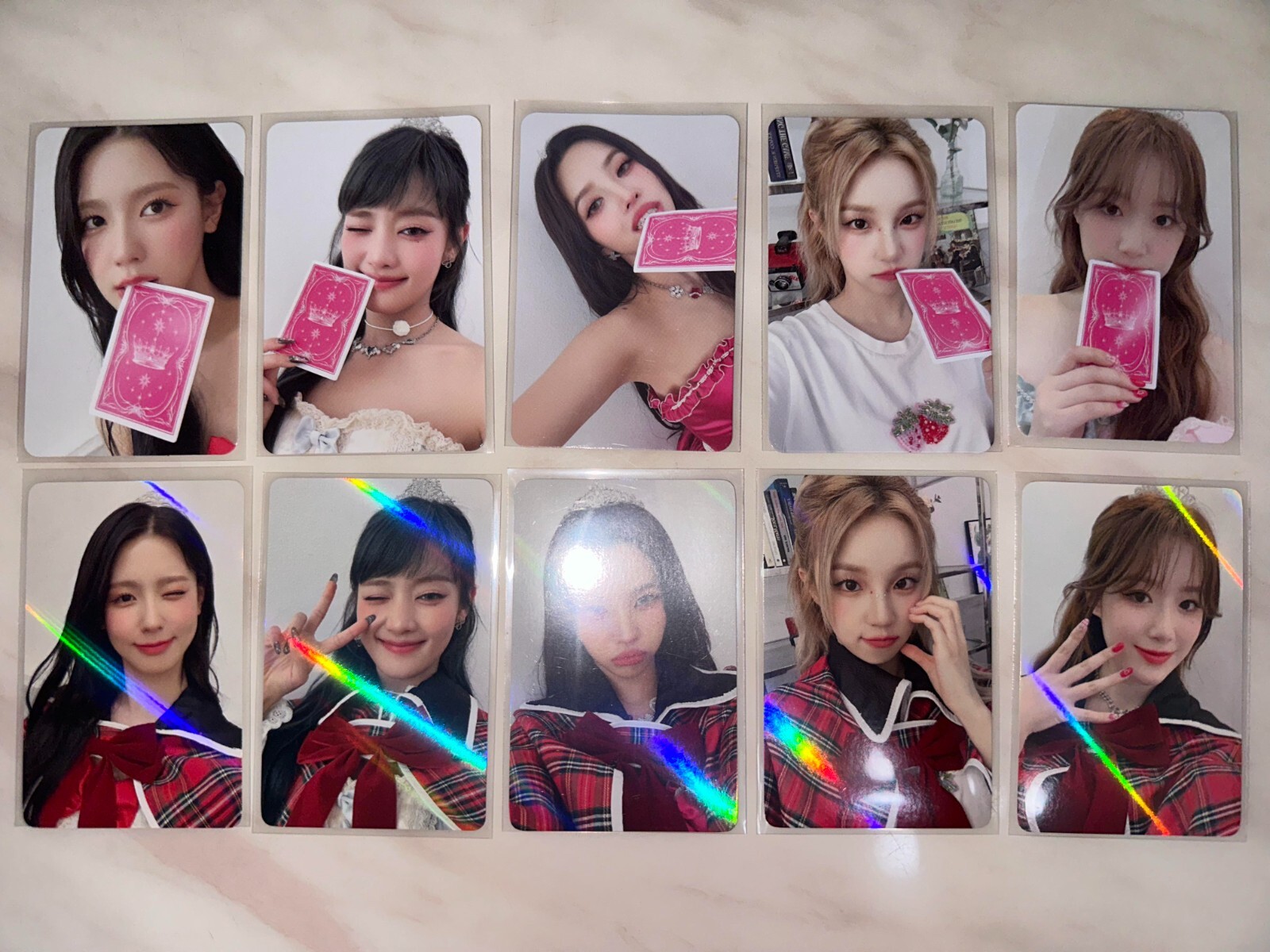 (Ｇ)I-DLE MAKESTAR トレカ セット G)I-DLE MAKESTAR トレカ セット ①