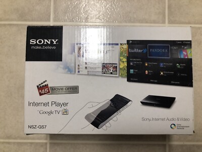 SONY NETWORK MEDIA PLAYER STREAMER MODEL # NSZ-GS7 Without Cable