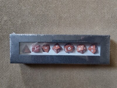 Ultra PRO Gemstone Gold RPG 7 Dice Set Heavy And Shiny! D&D MTG D20 %Dice