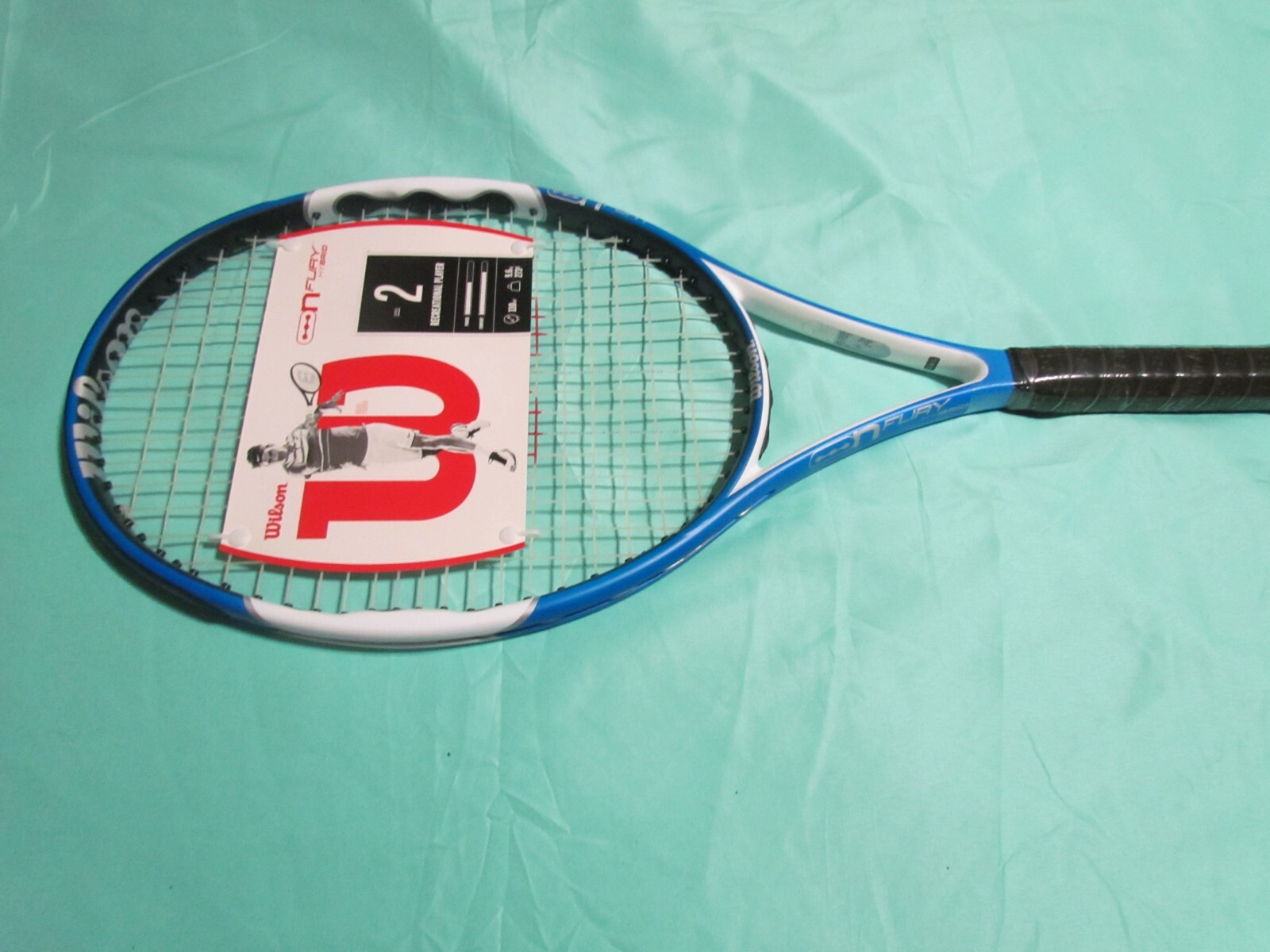 New Wilson NFury Hybrid 4 1/2 (4) Grip Tennis Racquet | eBay