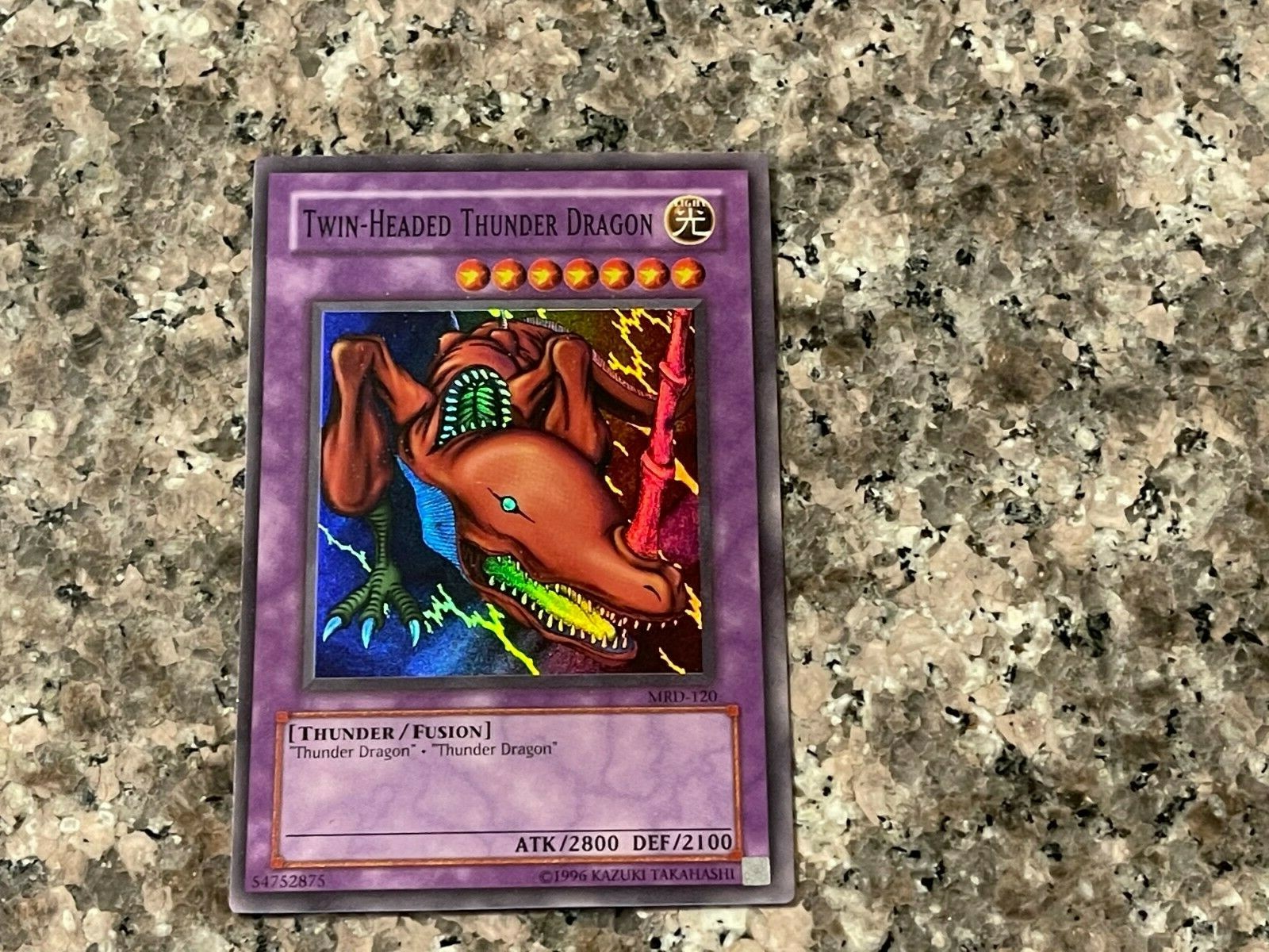 Twin Headed Thunder Dragon - Super Rare Yu-Gi-Oh! Card from Twin Headed Thunder Dragon - Super Rare Yu-Gi-Oh! Card from