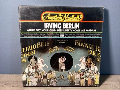 Time Life American Musicals-Irving Berlin- 3 LPs & Booklet, Annie Get your gun
