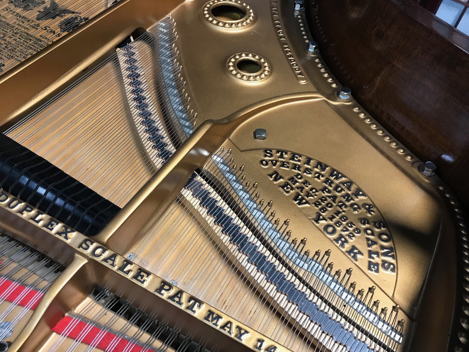 STEINWAY A GRAND PIANO IN AFRICAN MAHOGANY - FREE SHIPPING