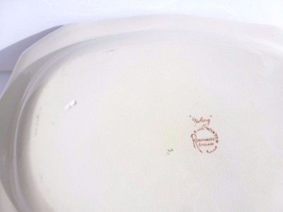 16 inch STIRLING STONEWARE SERVING PLATTER Royal Winton GRIMWADES ENGLAND