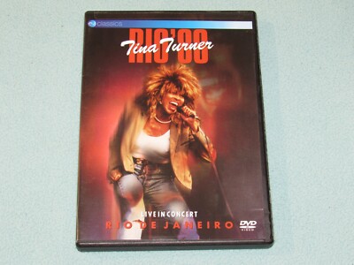 TINA TURNER: LIVE IN RIO (DVD, 2007) ***Rare, OOP!*** Rio De Janeiro Concert