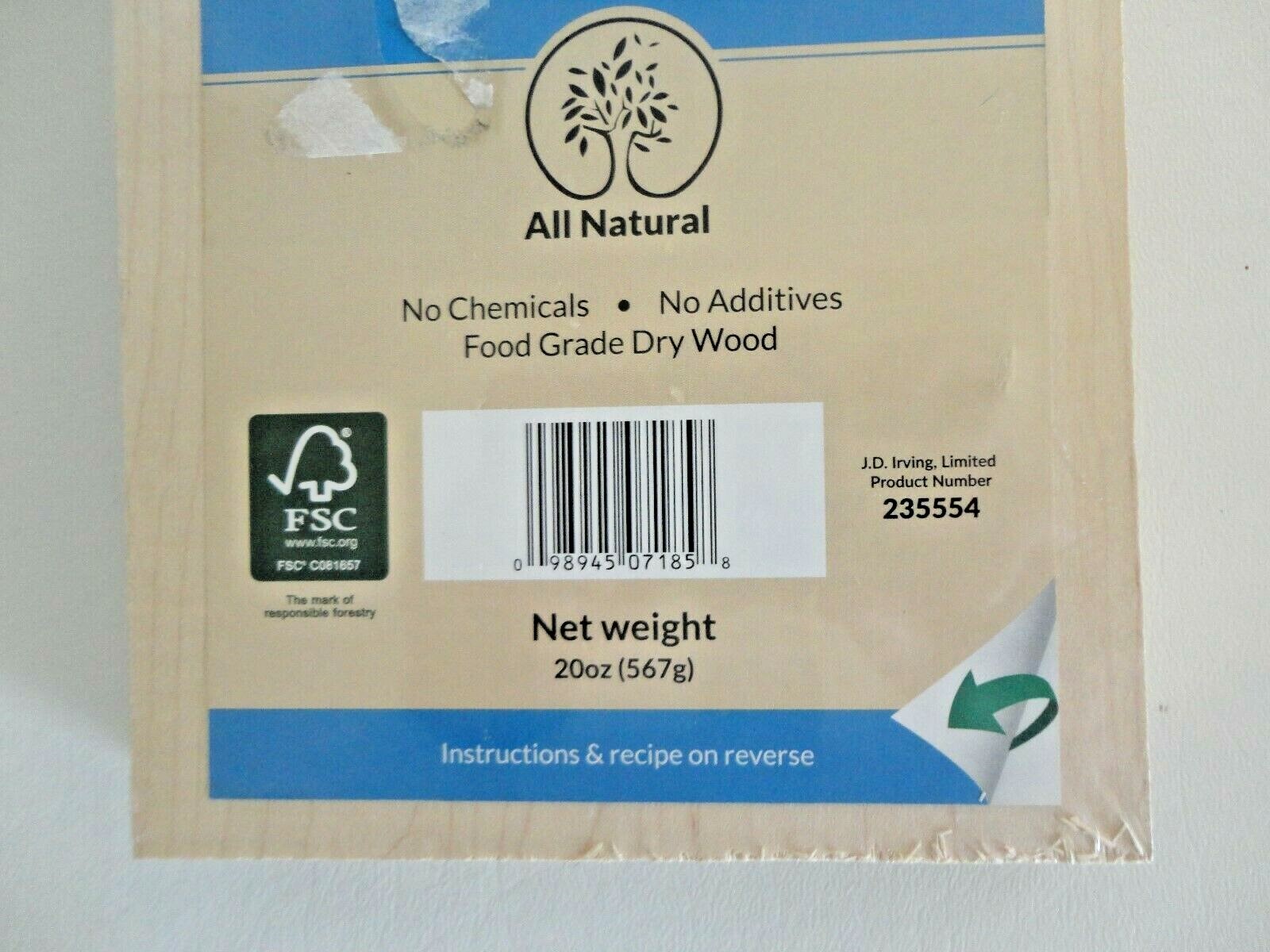 IRVING GRILLING PLANKS 4 PACK 2 SUGAR MAPLE 2 EASTERN WHITE CEDAR 12