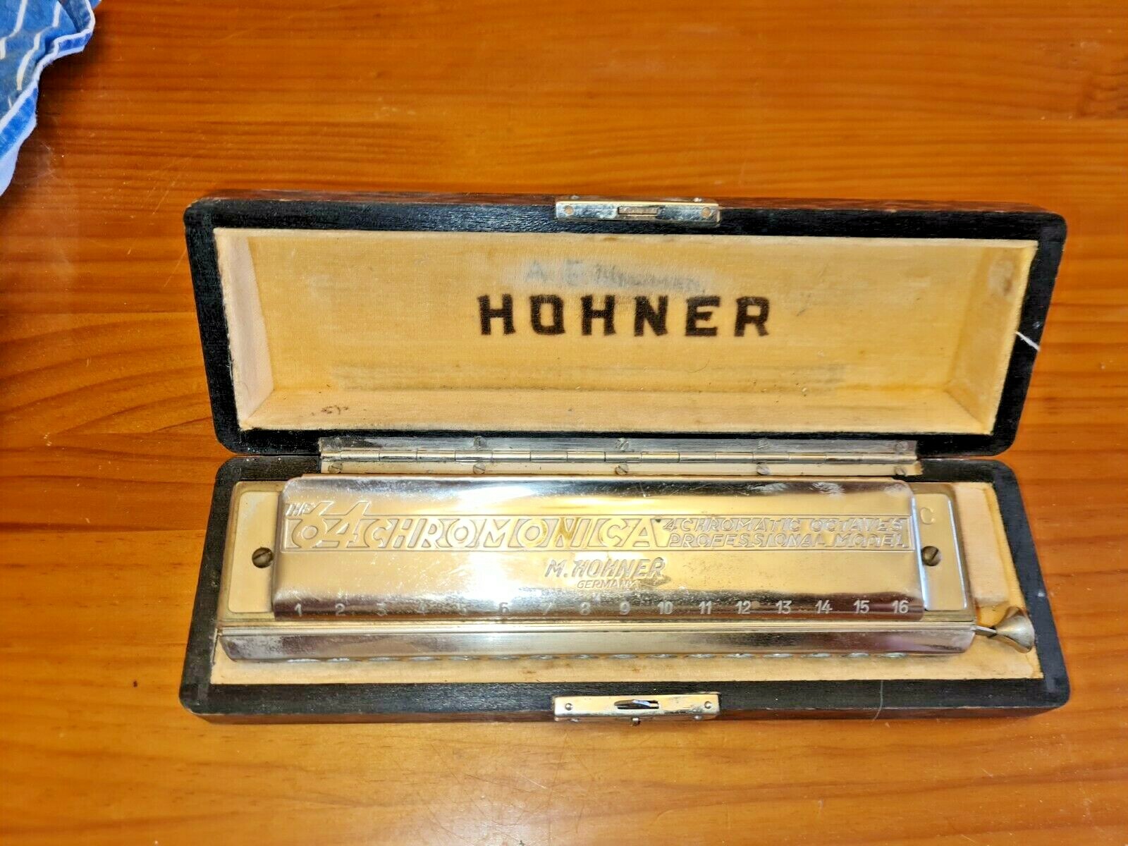 HOHNER ハーモニカSUPER64Chromonica HOHNER ”Super 64 Gold Chromatic”16 Holes C〜d''' (4 Octaves