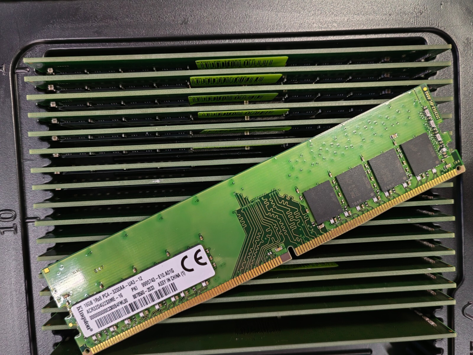 Kingston 16GB DDR4 3200 Desktop DIMM RAM 1Rx8 PC4-25600 for Kingston 16GB DDR4 3200 Desktop DIMM RAM 1Rx8 PC4-25600 for