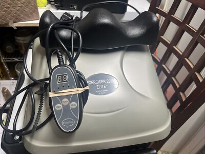 CLARK EXERCISER 2000 ELITE MULTISPEED PASSIVE TONING MASSAGER-used