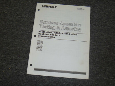 Manuals & Books - Cat Caterpillar 416B